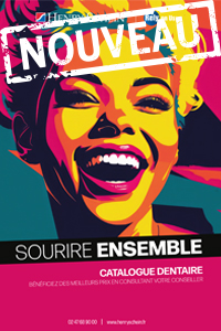 couverture catalogue de vente dentaire