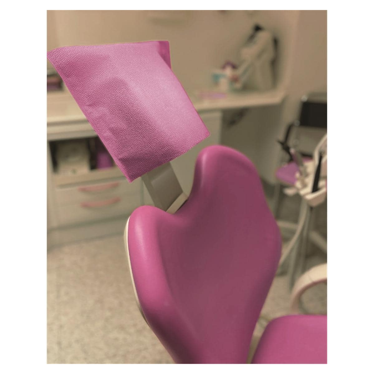 Housse ttire safebasics 25 x33cm - rose - lot de 500 - Medicom