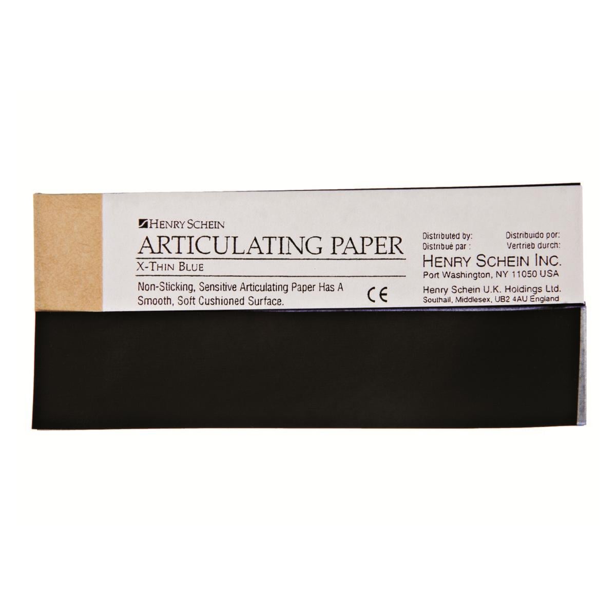 Articulating Paper HENRY SCHEIN - Bleu Fin - Bote de 12 cahiers de 12 feuilles