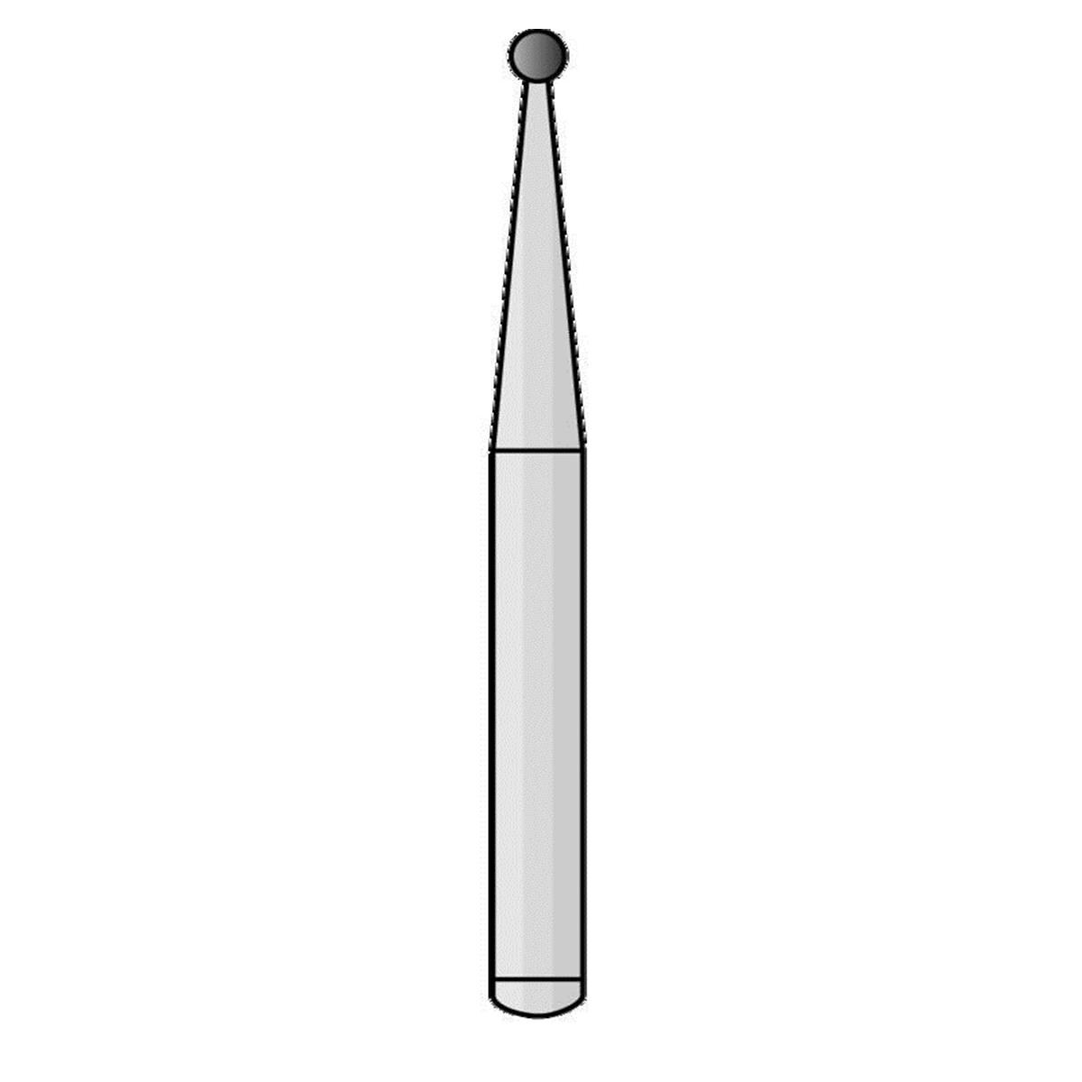 Fraise Tungstne HENRY SCHEIN - Boule CA 4 014 - Blister de 10