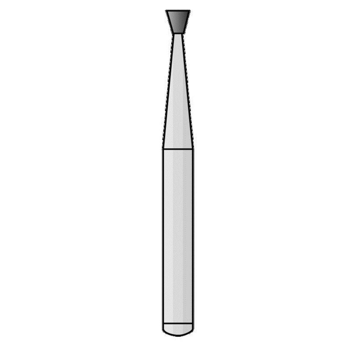 Fraise Tungstne HENRY SCHEIN - Cne renvers CA 35 010 - Blister de 10