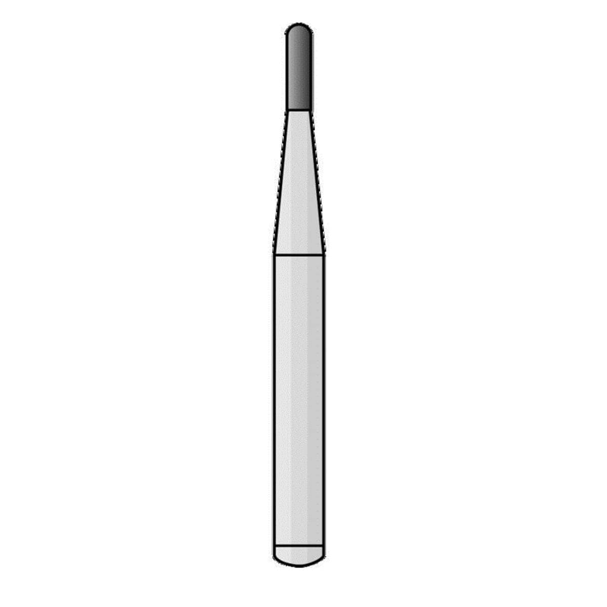 Fraise Tungstne HENRY SCHEIN - Cylindrique FG 56 008 - Blister de 10