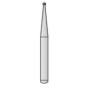 Fraise Tungstne HENRY SCHEIN - Boule FG 1/4 005 - Blister de 10
