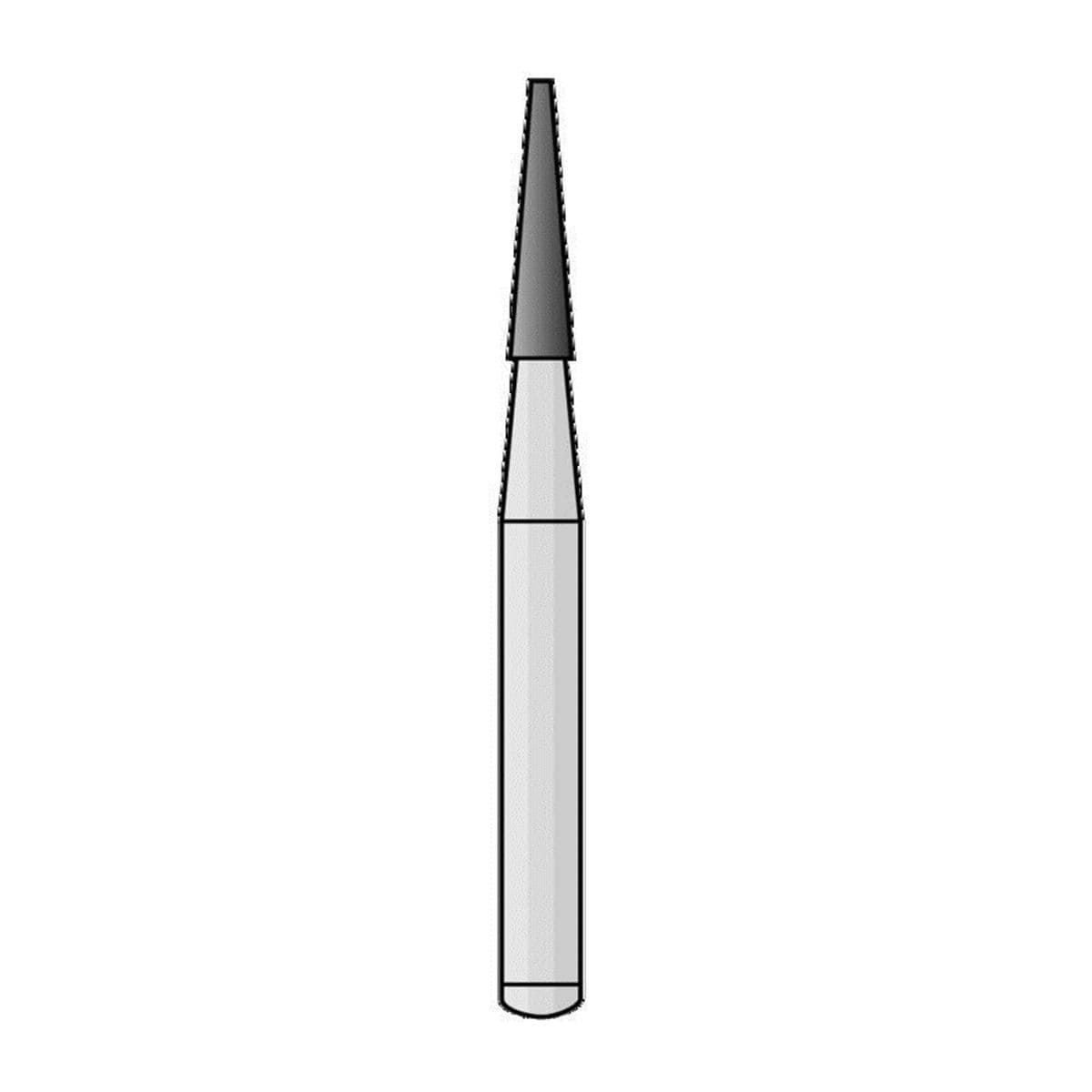 Fraise Tungstne HENRY SCHEIN - Cn. surtaill FG 701L 012 - Blister de 10