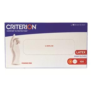 Criterion Gants Latex sans poudre -Taille L -Boite de 100 - HENRY SCHEIN