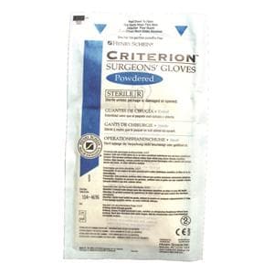 Gants de chirurgie striles en latex HENRY SCHEIN - Peu poudr - Taille 7.5 - Bote de 50 paires