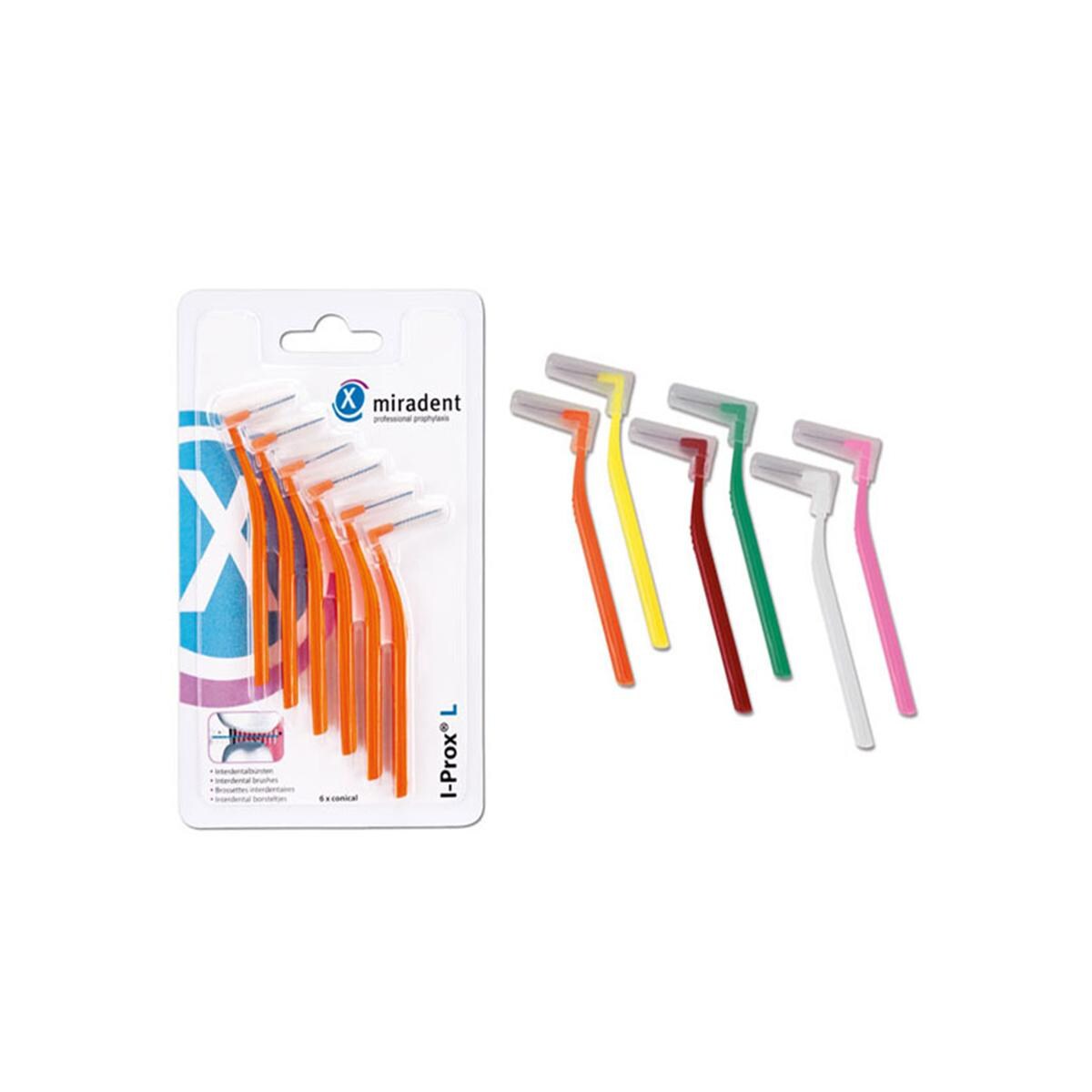 MIRADENT I-PROX L GRAND BORDEAU (6) 630215 HAGER