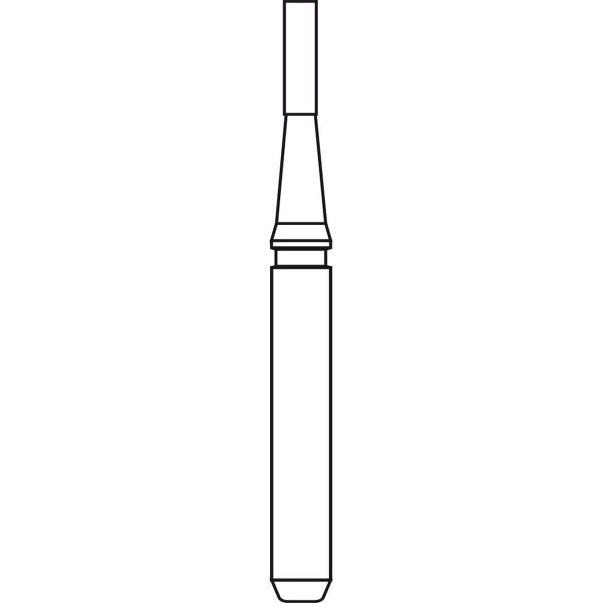 Fraise Tungstne DENTSPLY SIRONA - Cylindrique FG 129 009 - Bote de 5