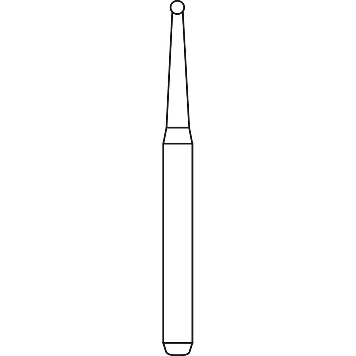 Fraise Tungstne DENTSPLY SIRONA - Ronde FG 19mm 123 007 - Bote de 5
