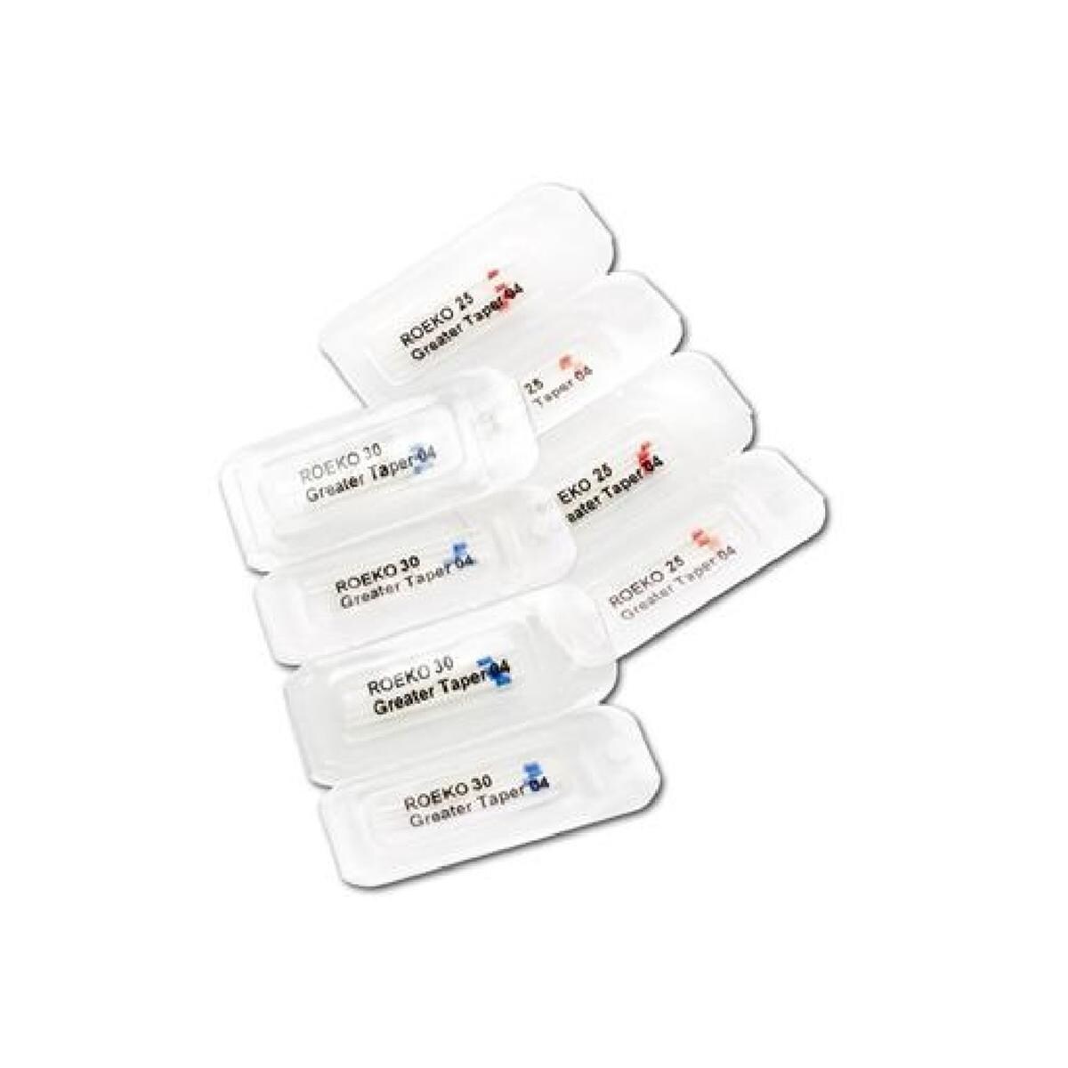 Pointes papier Greater Taper ROEKO - cp 0.04#40 - lot de 144
