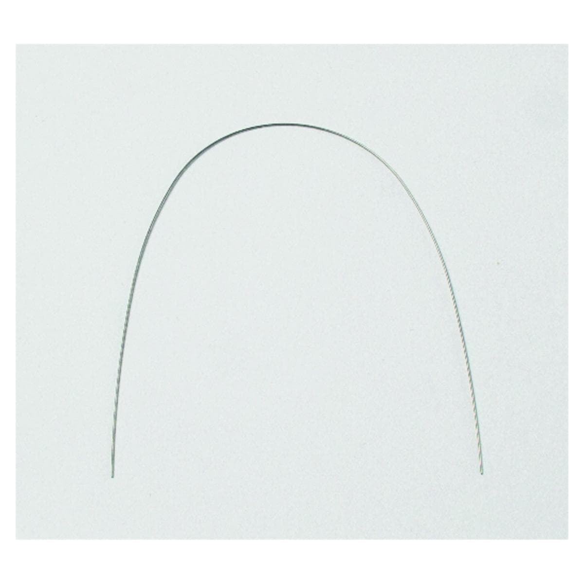 Arc NiTi Super Elastique HENRY SCHEIN - Rond 0,014 - Euro form infrieur - Bote de 10