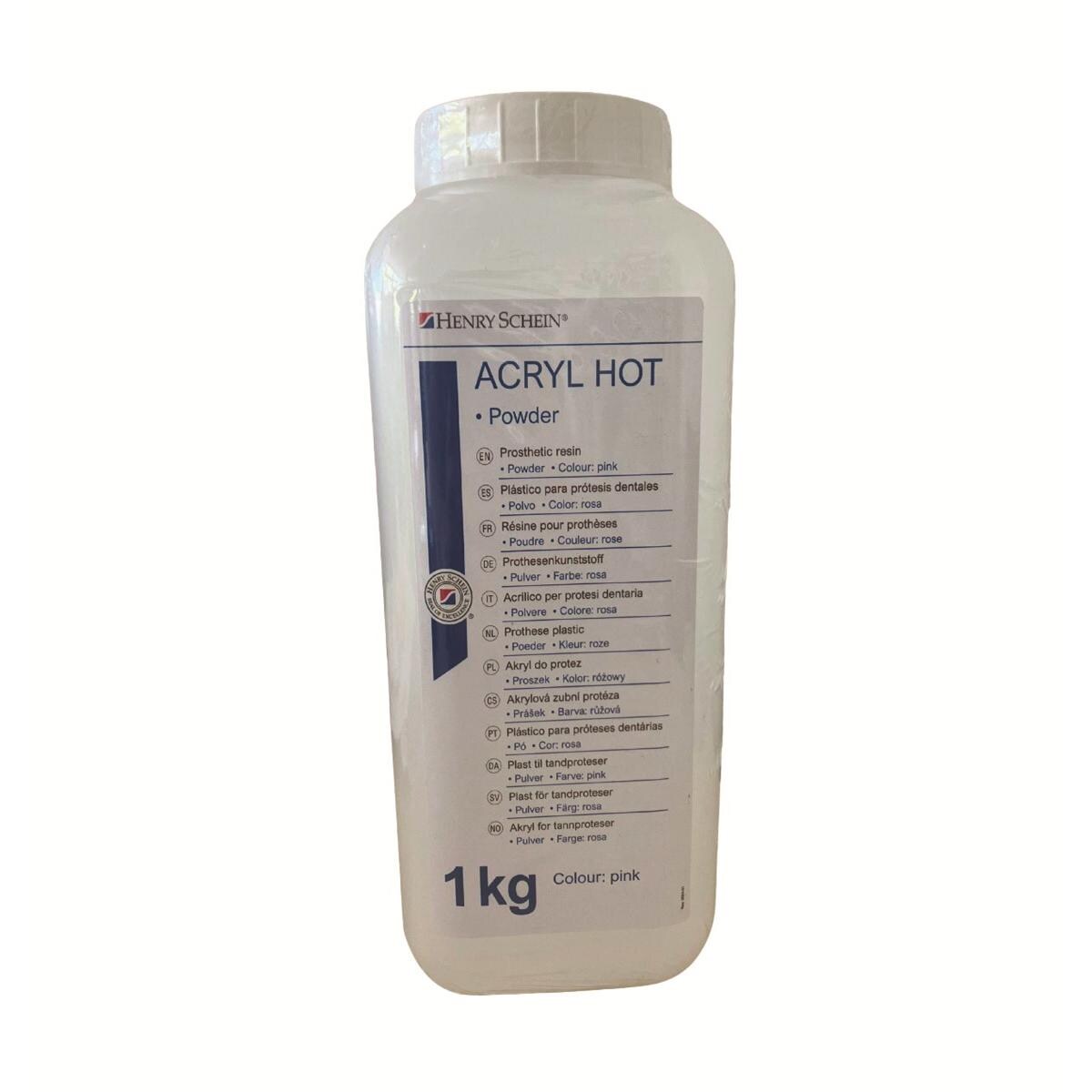 Rsine Acryl Hot Henry Schein - Poudre rose veine claire 1kg