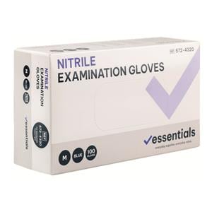 Gants nitrile Essentials - Sans poudre - Henry Schein - Bleu - S