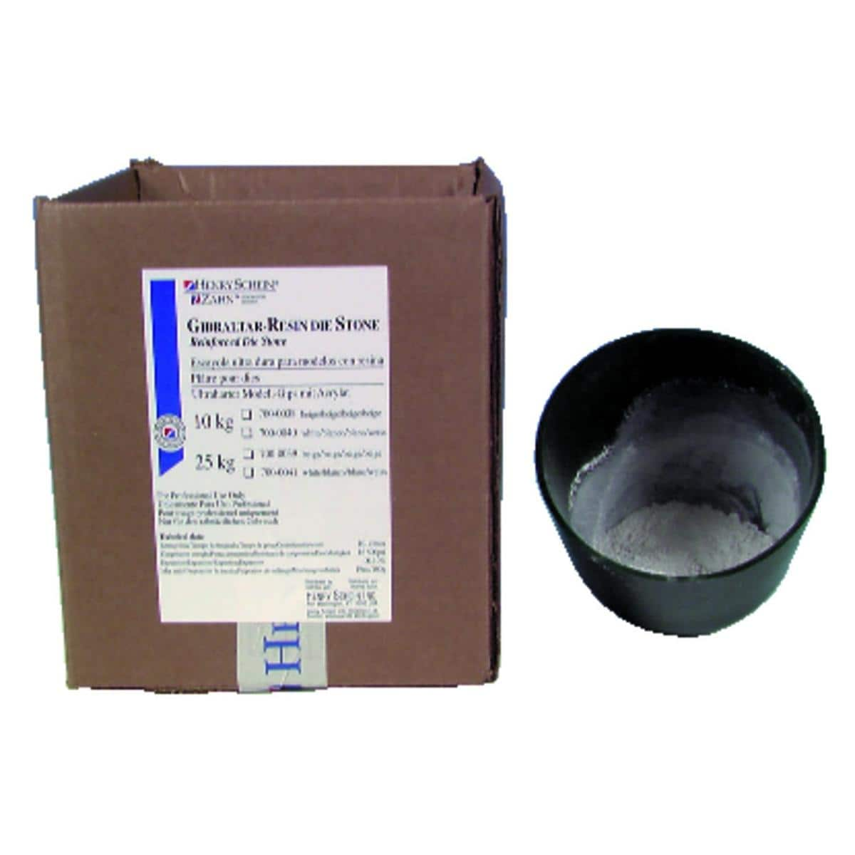 Pltre Gibraltar Resin Die Stone HENRY SCHEIN - Blanc - Le carton de 25 kg