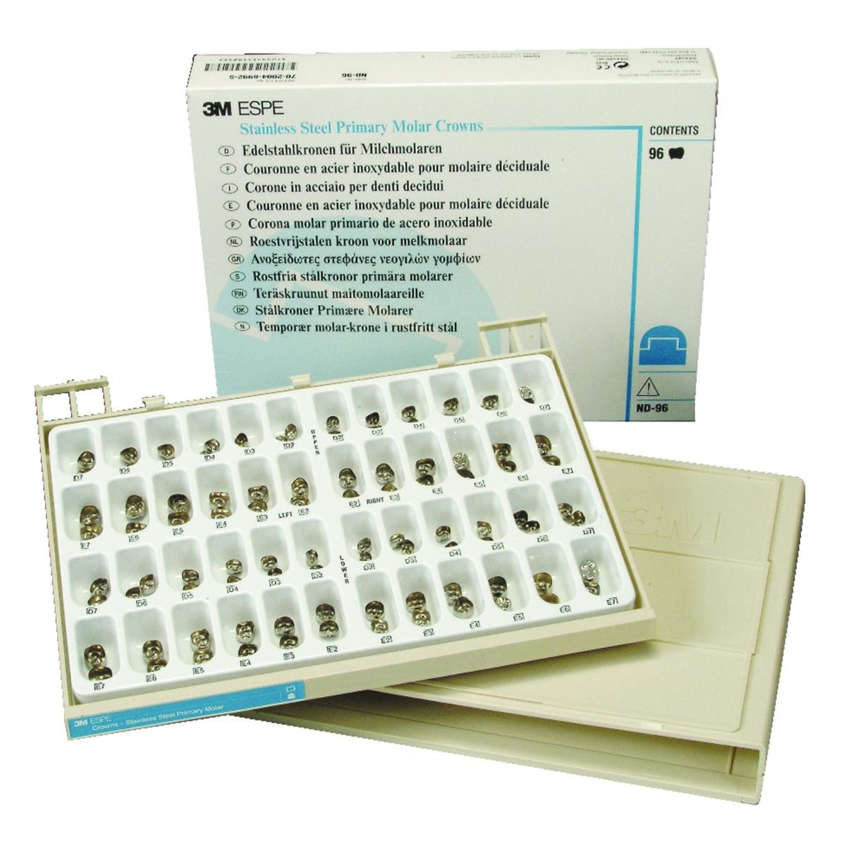 Couronnes provisoires 3M - Dents temporaires - ELR2 - Bote de 5