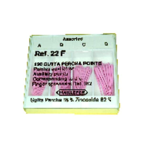 Pointes de gutta DENTSPLY SIRONA - A  D - Bote de 120