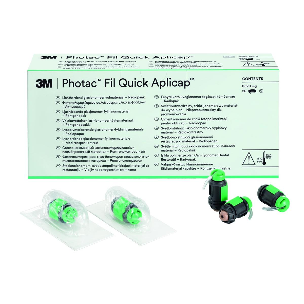 Photac Fil Quick Aplicap 3M - A1 - Bote de 20