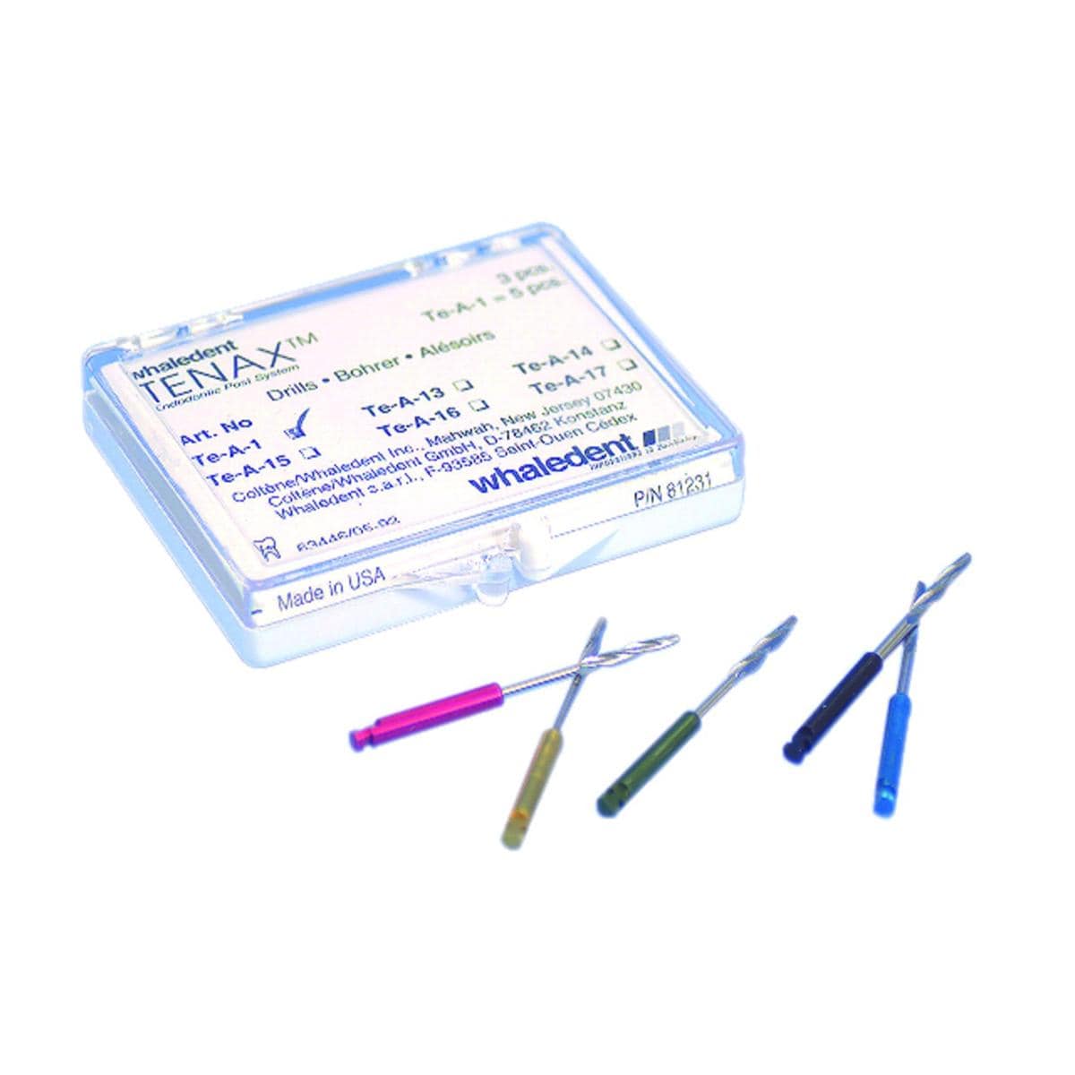 Tenax COLTENE - Tenons Titane - 1.4mm - Bote de 15