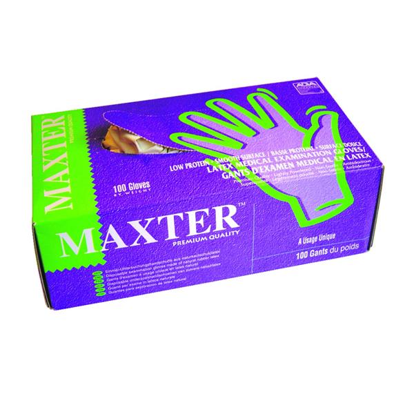 Gants Latex MAXTER - Taille L - La bote de 100