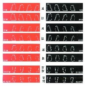 Matrices Coform DIRECTA - 23D - Bote de 8