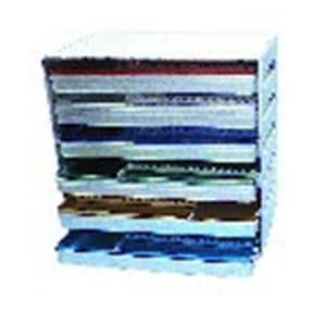 Display Aluminium vide pour 6 Plateaux NICHROMINOX - 28x18cm