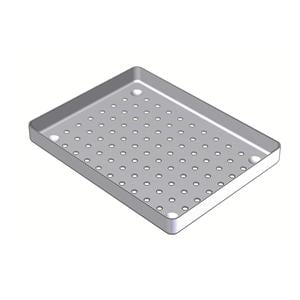 Plateau Aluminium Perfor NICHROMINOX - 18x14cm - Gris