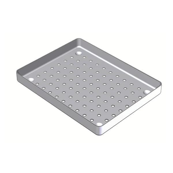 Plateau Aluminium Perfor NICHROMINOX - 18x14cm - Gris