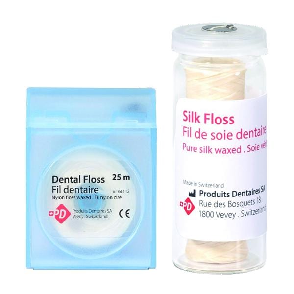 Soie vritable cire - parfum menthol - PD - Fil Cir - 25M