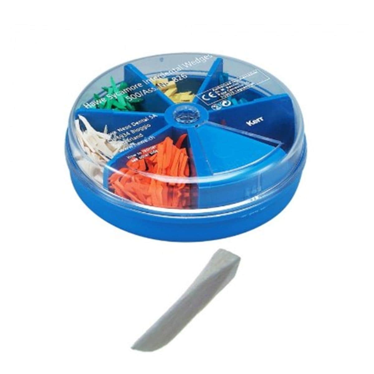 Coins Interdentaires KERR - blanc - 18mm - Bote de 100