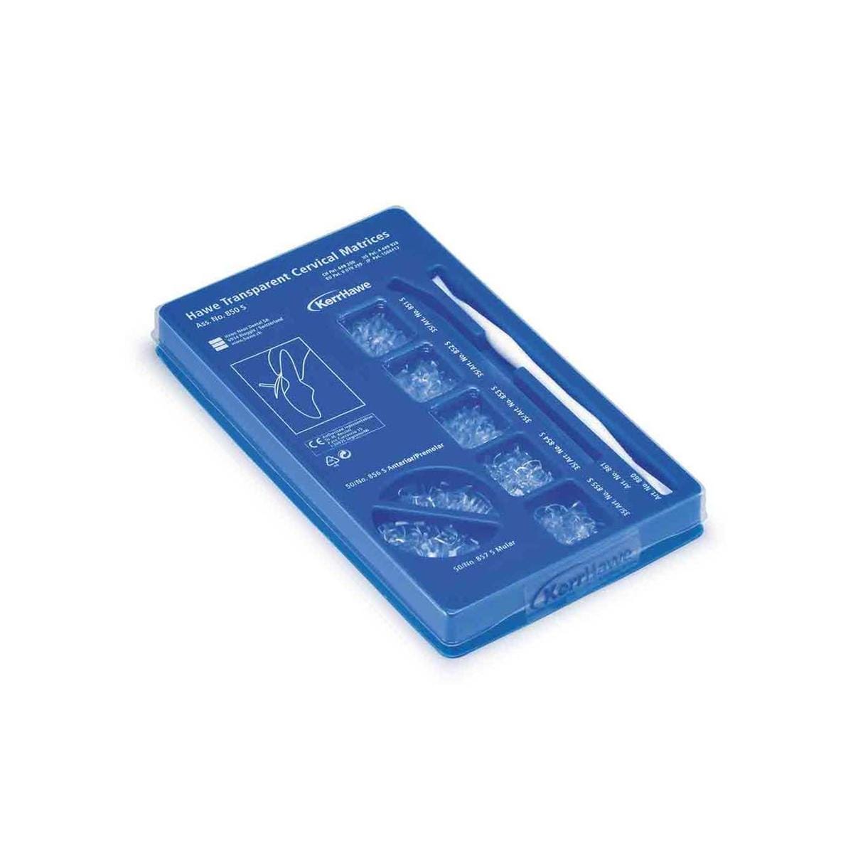 Matrices cervicales transparentes KERR - 851 S - Bote de 150