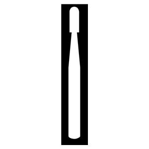 Fraise Tungstne DENTSPLY SIRONA - Cyl. bout rond FG 128 012 - Bote de 5