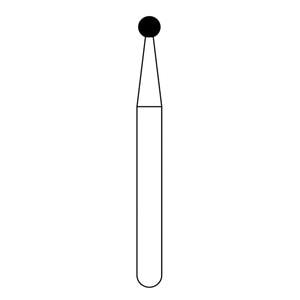 Fraises diamantes Maxima HENRY SCHEIN - Boules - 801 014SC - La bote de 5