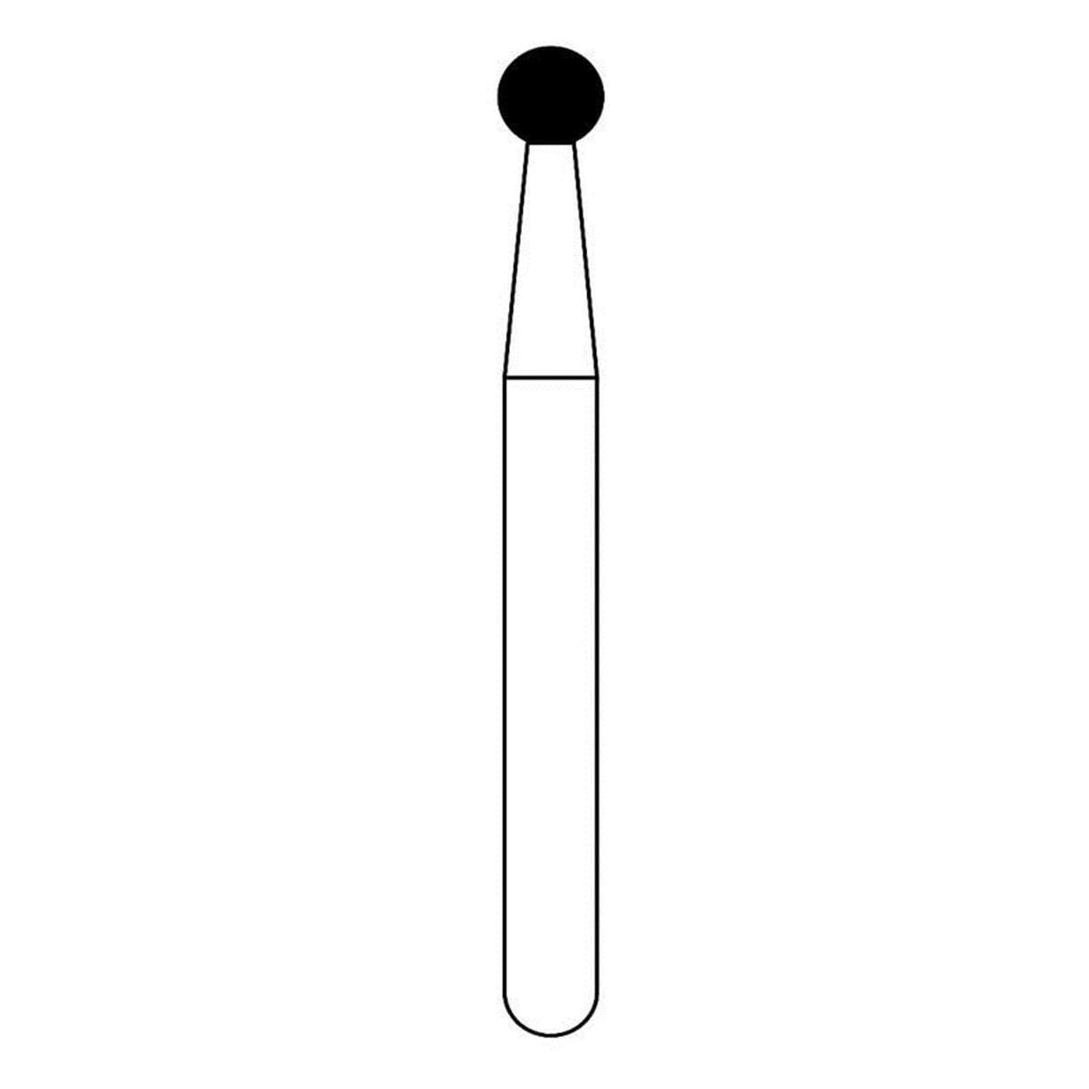 Fraises diamantes Maxima HENRY SCHEIN - Boules - 801 018M - La bote de 5