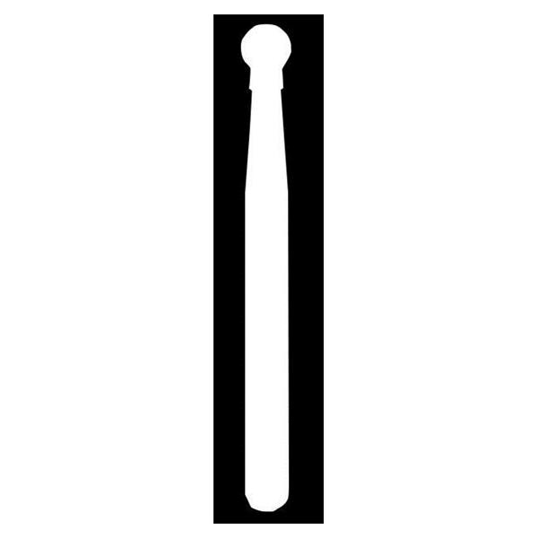 Fraise diamante Maxima HENRY SCHEIN - Boule avec col 802-023M - Bote de 5