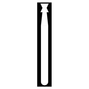 Fraise diamante Maxima HENRY SCHEIN - Diablo ou rduc. amalgame 813-018M - Bote de 5