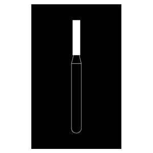 Fraise diamante Maxima HENRY SCHEIN - Cyl. moyen bout plat 836-012M - Bote de 5