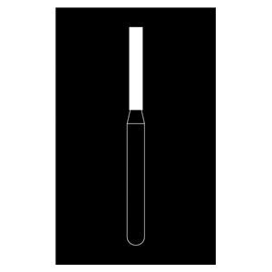 Fraise diamante Maxima HENRY SCHEIN - Cyl. longue bout plat 837-012C - Bote de 5