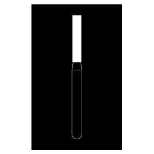 Fraise diamante Maxima HENRY SCHEIN - Cyl. longue bout plat 837-014C - Bote de 5