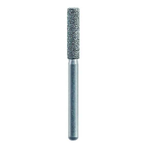 Fraises diamantes Maxima HENRY SCHEIN - Cyl. longue bout plat 837-014M - Bote de 5