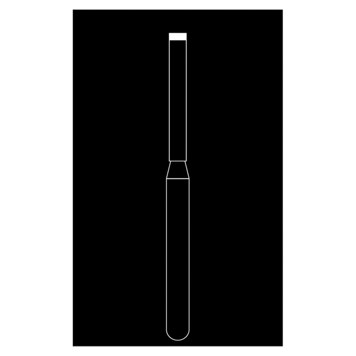 Fraise diamante Maxima HENRY SCHEIN - Fin de coupe 839-012M - Bote de 5