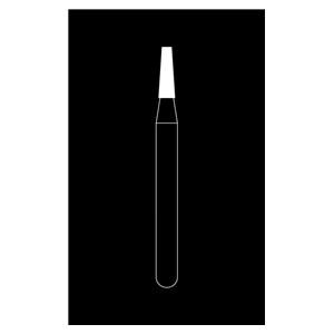 Fraise diamante Maxima HENRY SCHEIN - Cnique courte bout plat 845-012M - Bote de 5