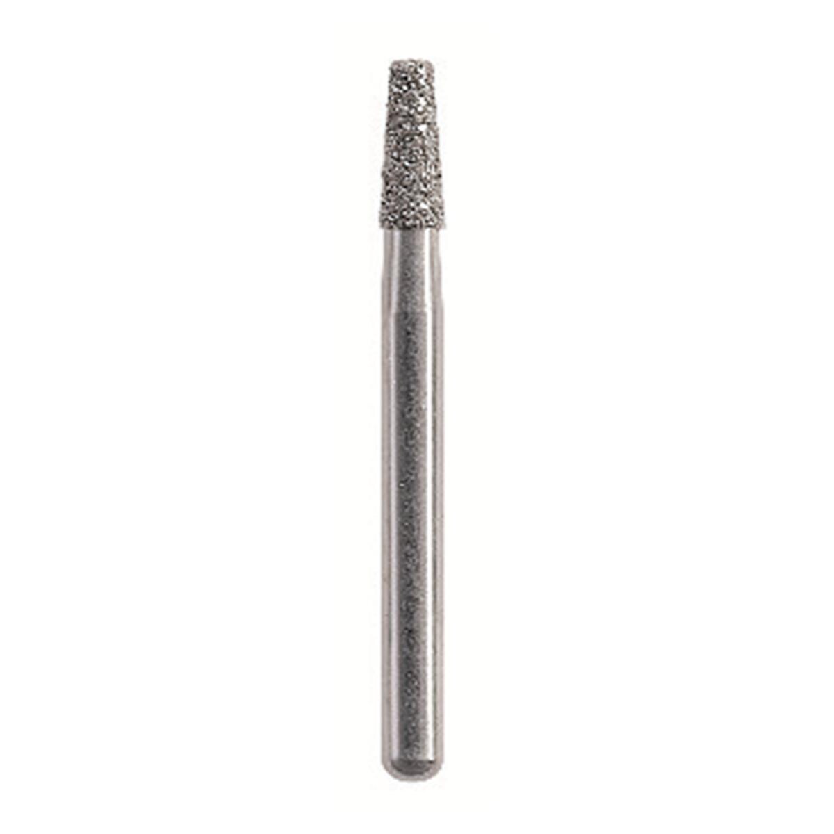 Fraise diamante Maxima HENRY SCHEIN - Cnique courte bout plat 845-014C - Bote de 5