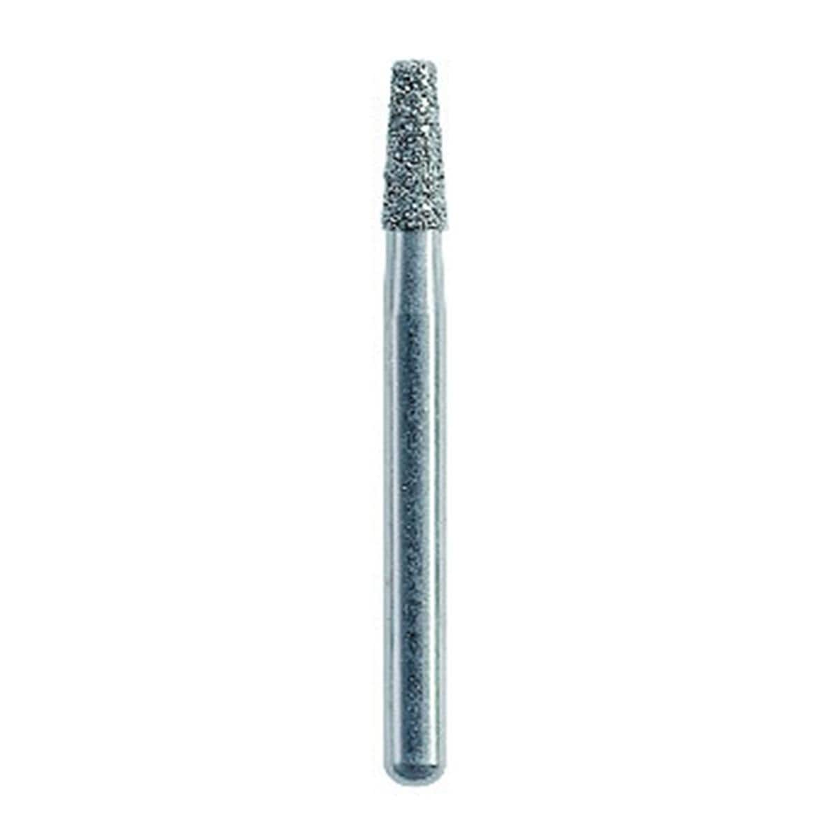 Fraise diamante Maxima HENRY SCHEIN - Cnique courte bout plat 845- 014M - Bote de 5