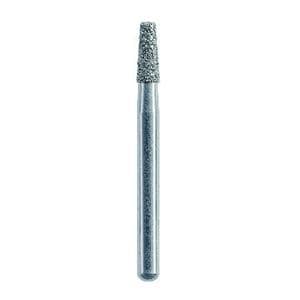 Fraise diamante Maxima HENRY SCHEIN - Cnique courte bout plat 845- 014M - Bote de 5