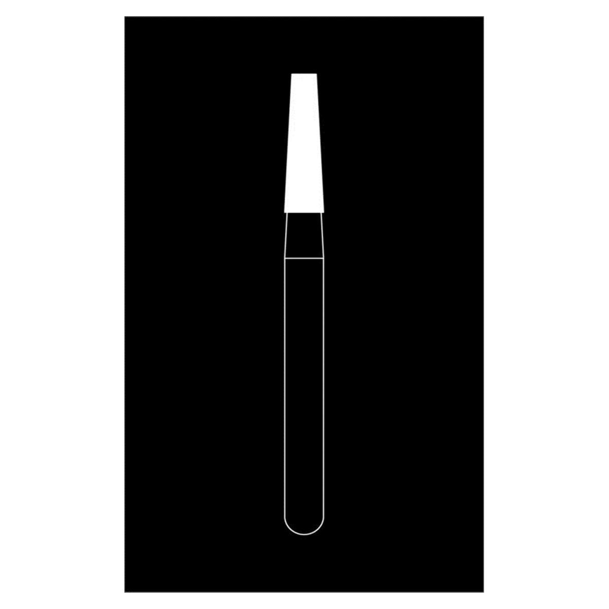 Fraise diamante Maxima HENRY SCHEIN - Cnique moyen bout plat 846-016C - Bote de 5