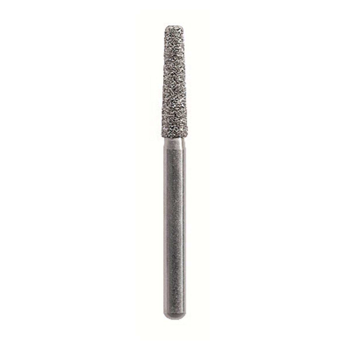 Fraise diamante Maxima HENRY SCHEIN - Cnique longue bout plat 847-014M - Bote de 5
