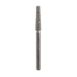 Fraise diamante Maxima HENRY SCHEIN - Cnique longue bout plat 847-014M - Bote de 5