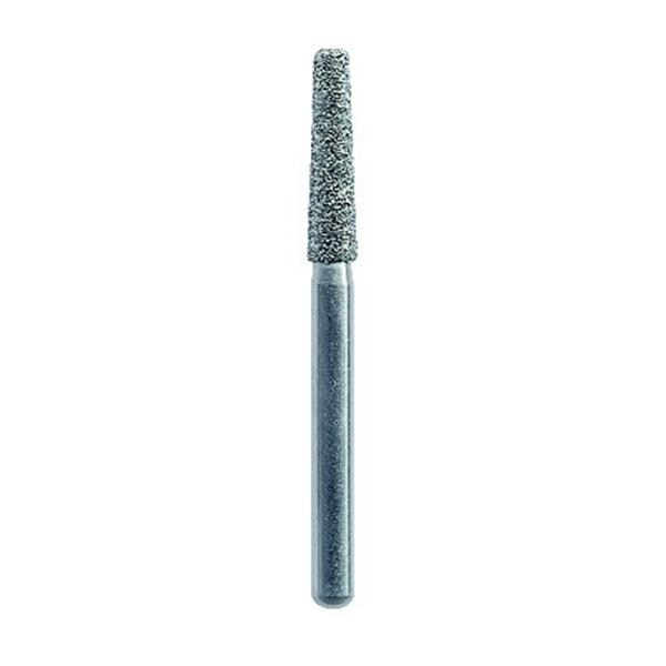 Fraise diamante Maxima HENRY SCHEIN - Cnique longue bout plat 847-014SC- Bote de 5