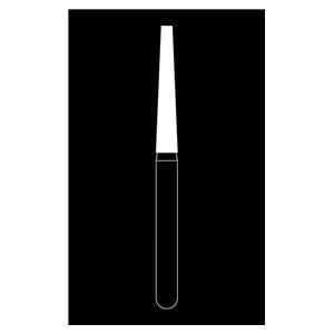 Fraise diamante Maxima HENRY SCHEIN - Cnique longue bout plat 848-016C - Bote de 5