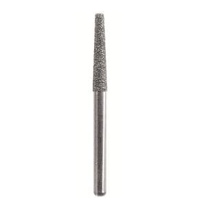 Fraise diamante Maxima HENRY SCHEIN - Cnique longue bout plat 848-016C - Bote de 5